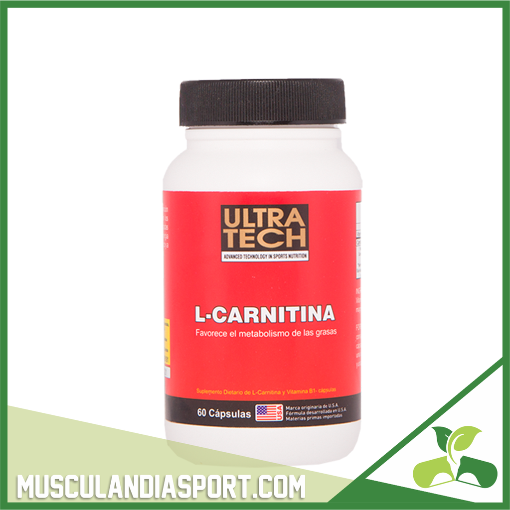 L-Carnitina x 60 Ultra Tech