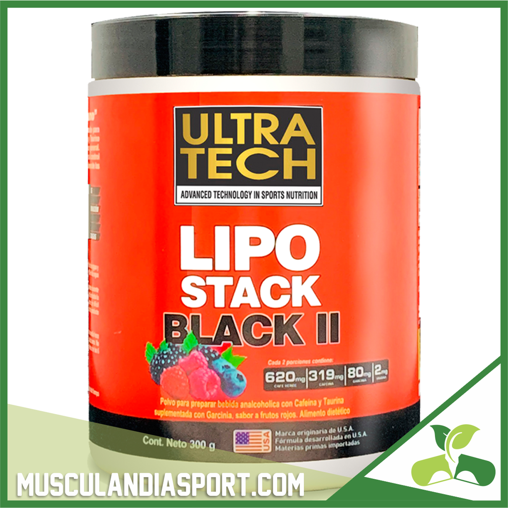 Lipo Stack Black II 300g - Frutos Rojos