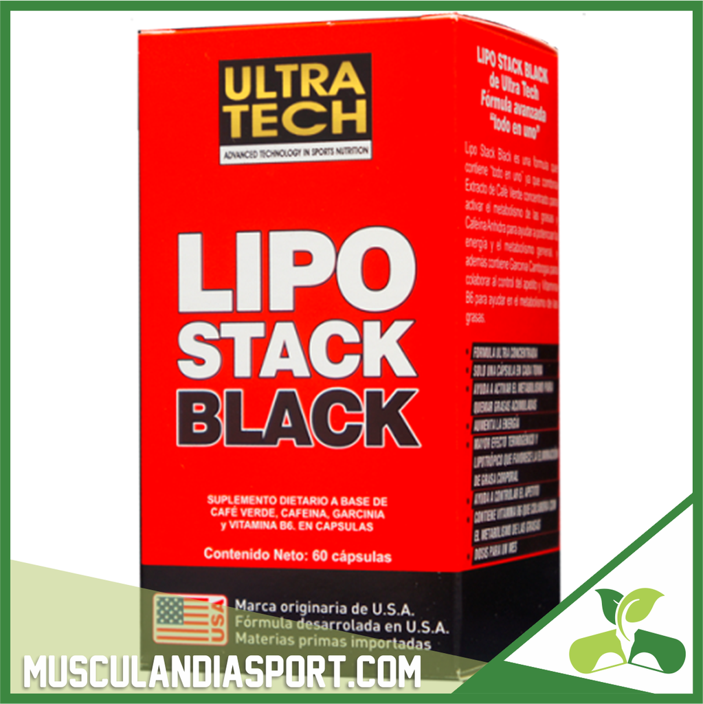 Lipo Stack Black x 60 capsulas