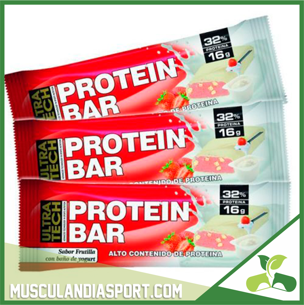 Protein Bar 50 g Frutilla con Yogur