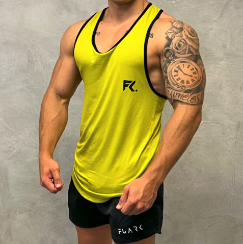 Musculosa REEB LOGO YELLOW