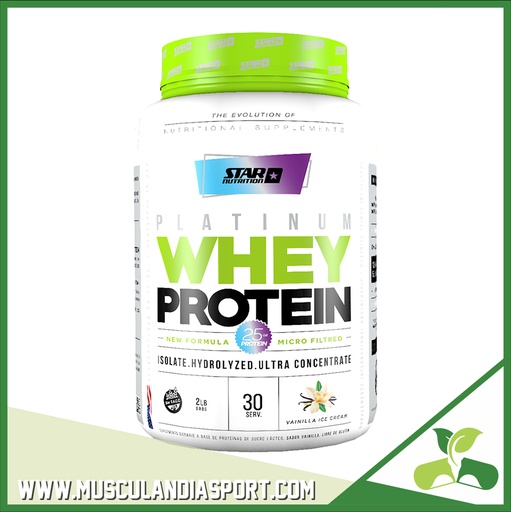Platinum Whey Protein 2 lb