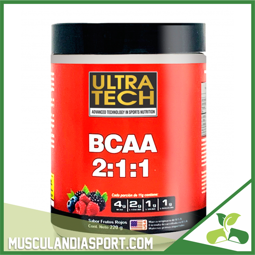 [2286] BCAA 2:1:1 x 220g Sabor Frutos Rojos