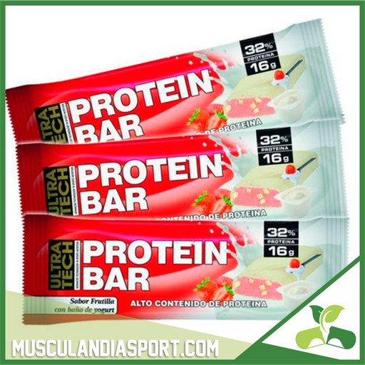 [340] Protein Bar 50 g Frutilla con Yogur